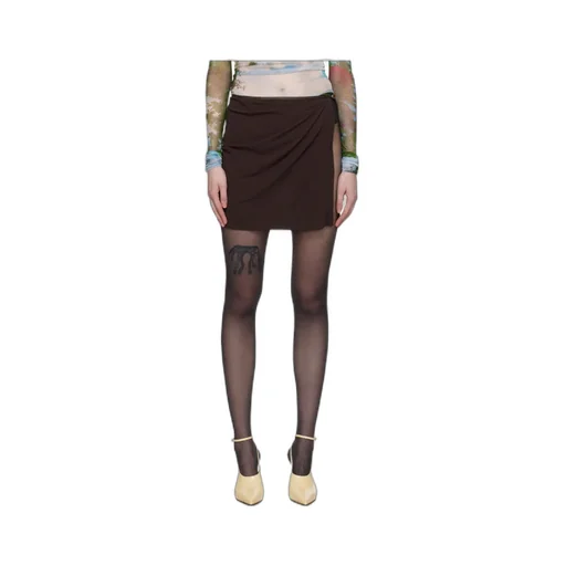 Wrapped Mini Skirt
