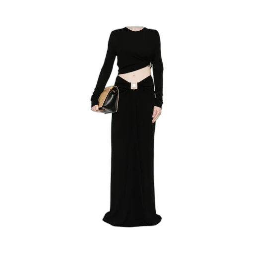 Bezel Quartz Long-Sleeve Top