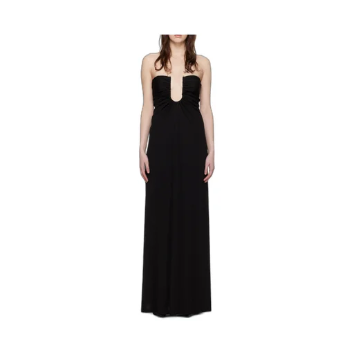 Ruched Strapless Dress