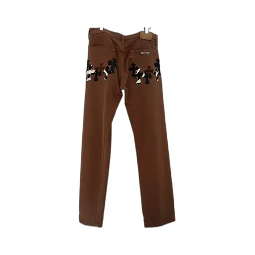 Cross-Patch Jeans