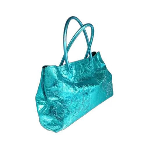Pleated Tote Bag