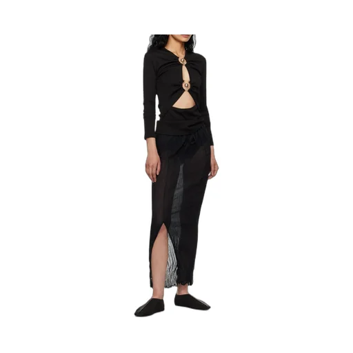 Cut-Out Detailed Cropped Top