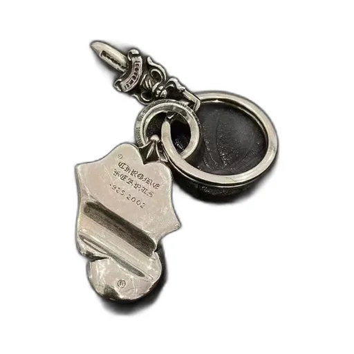 Tongue-Shaped Keychain