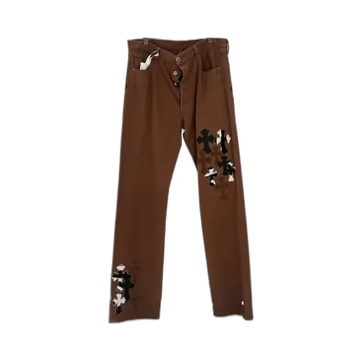 Cross-Patch Jeans