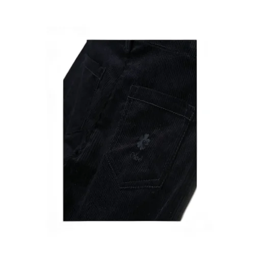 Logo-Embossed Corduroy Trousers