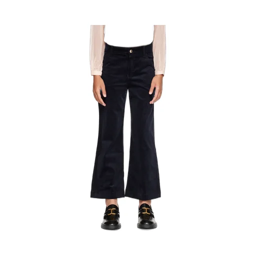 Logo-Embossed Corduroy Trousers