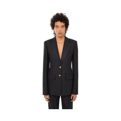 Single-Breasted Tailored Jacket