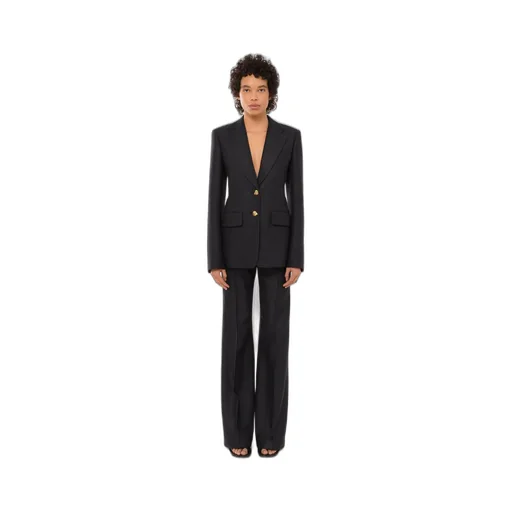 Single-Breasted Tailored Jacket