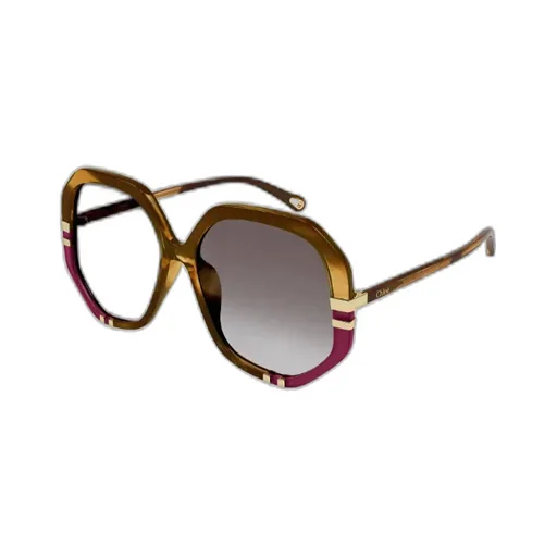 Geometric-Frame Sunglasses