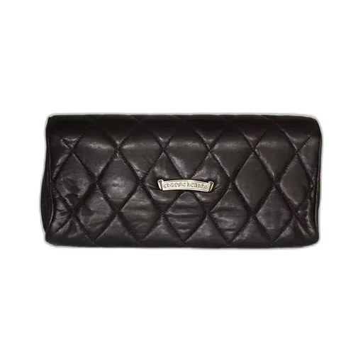 Quilted Logo Wallet