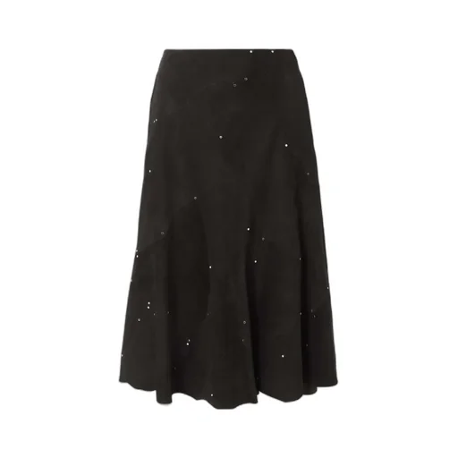 Medium-Length Skirt With Ornament