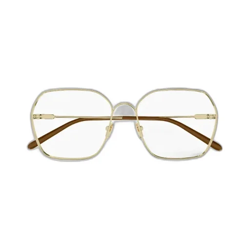 Oversized Geometric-Frame Glasses