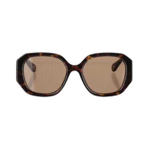 Geometric Frame Sunglasses