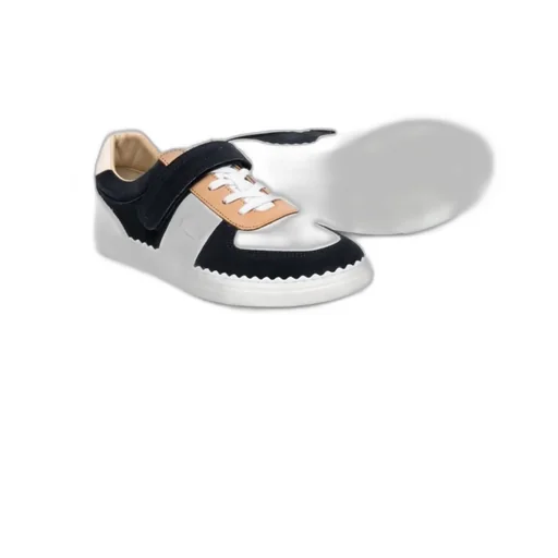 Round Head Lace-Up Sneakers