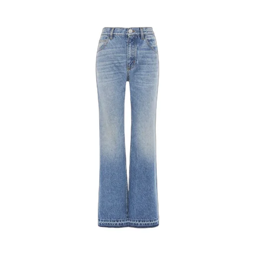 Cropped Flared Jeans