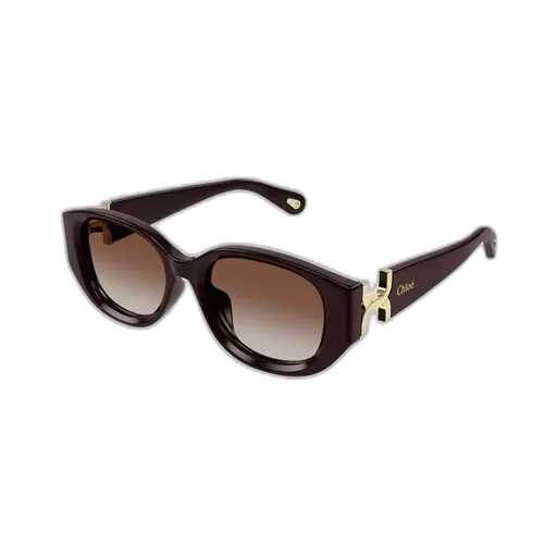 Oval-Frame Sunglasses