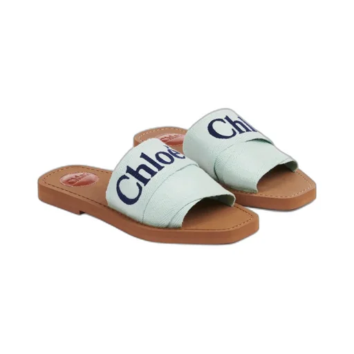 Woody Logo-Print Sandals