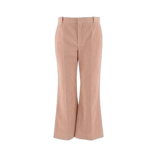 Cropped Corduroy Trousers