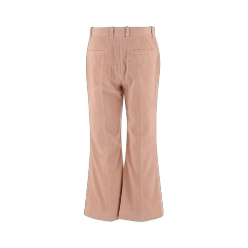 Cropped Corduroy Trousers