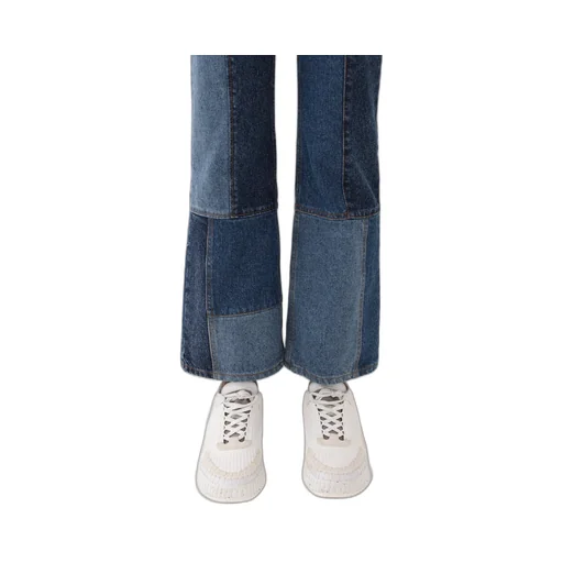 Cropped Flared Jeans