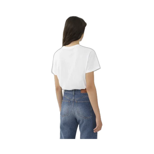 Logo Embroidered Crewneck T-Shirt