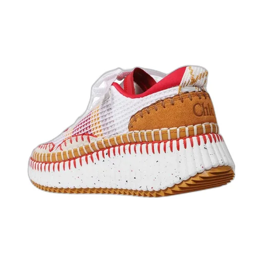 Round Head Laced Sneakers
