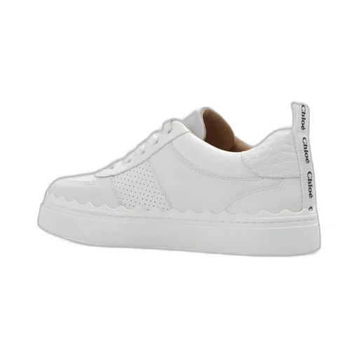 Lace-Up Leather Sneakers