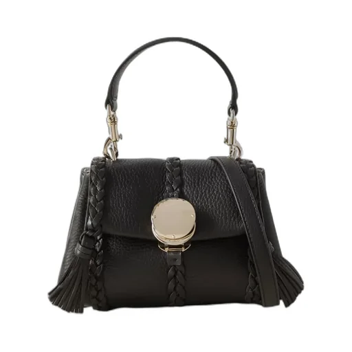Penelope Tassel Detailed Mini Top Handle Bag