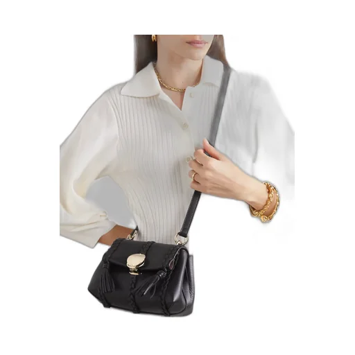 Penelope Tassel Detailed Mini Top Handle Bag
