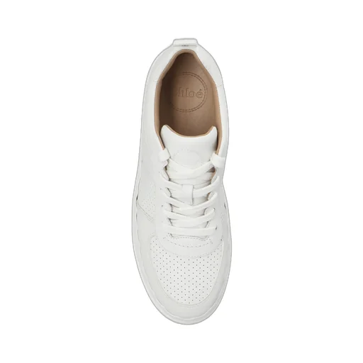 Lace-Up Leather Sneakers