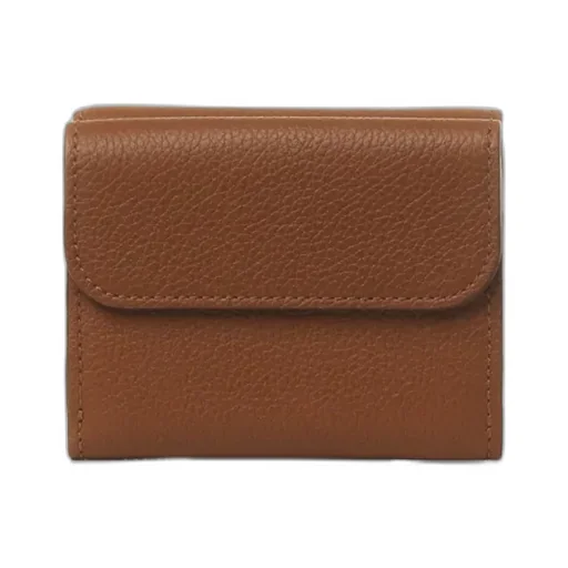 Logo Engraved Tri-Fold Wallet