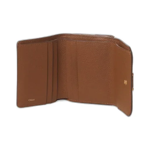 Logo Engraved Tri-Fold Wallet