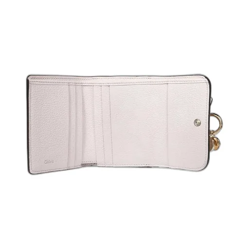 Logo Plaque Tri-Fold Wallet