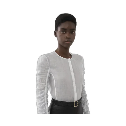 Collarless Shirt