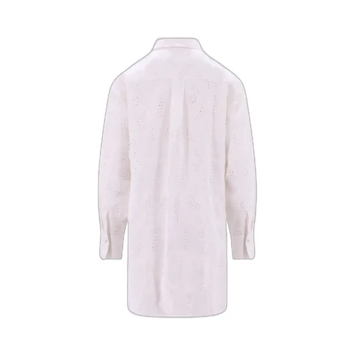 Long-Sleeved Oversized Shirt