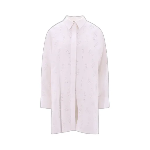 Long-Sleeved Oversized Shirt