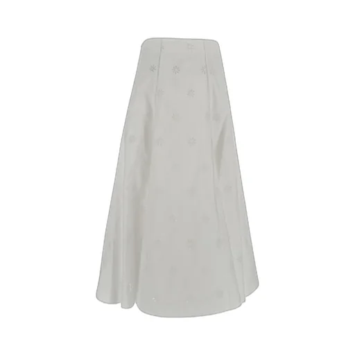 Flared Midi Skirt