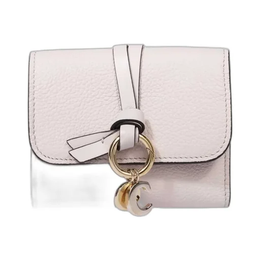 Logo Plaque Tri-Fold Wallet
