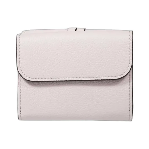 Logo Plaque Tri-Fold Wallet
