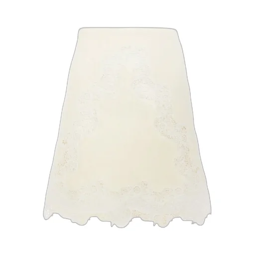 Lace Detailed Flared Mini Skirt
