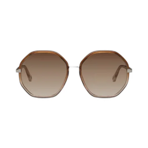 Hexagon Frame Sunglasses