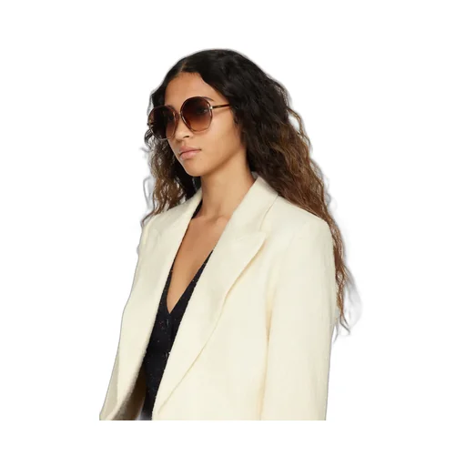 Hexagon Frame Sunglasses