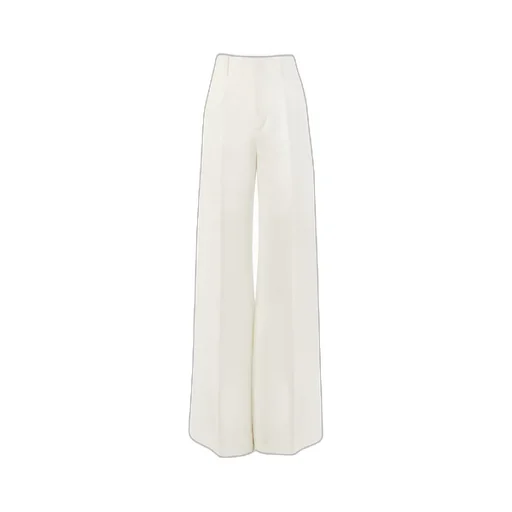 High-Waisted Wide Leg Trousers