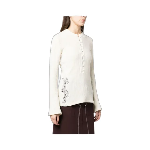 Flare Sleeved Knit Top