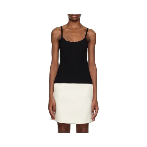 Ribbed Halter Vest