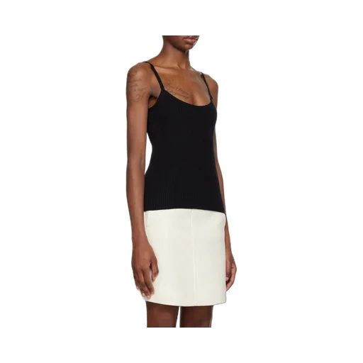Ribbed Halter Vest