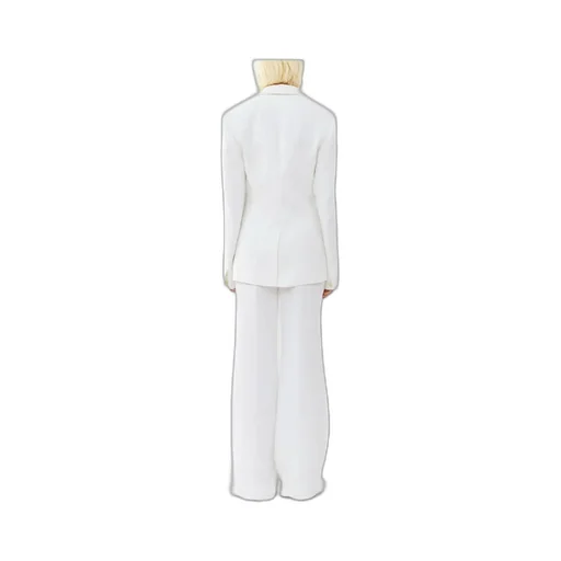 Single-Button Suit Jacket