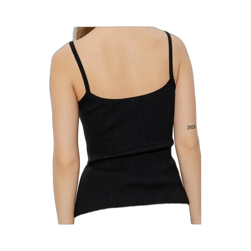 Ribbed Halter Vest