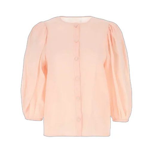 Puff-Sleeve Blouse