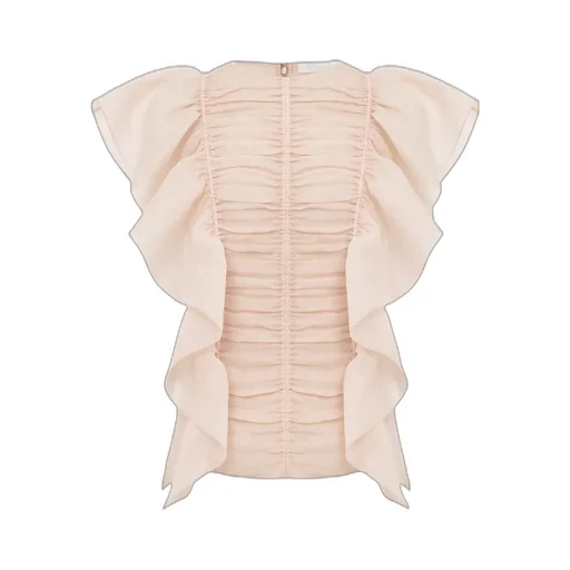 Ruffled Ruched Top